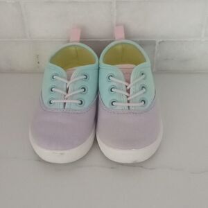 Carter's little girl sneakers size 6 gently used